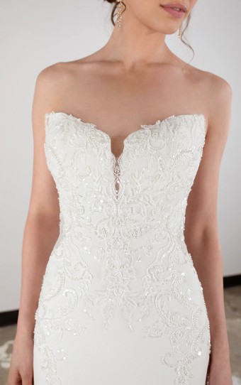 Essense of Australia Style #D3853 #4 Ivory thumbnail