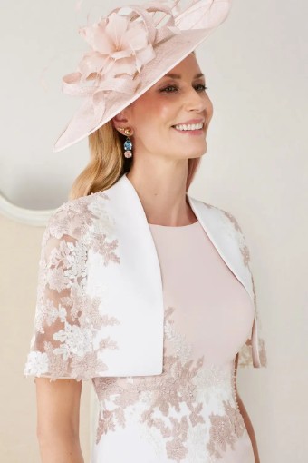 John Charles Style #27044 #0 Ivory/Blush thumbnail
