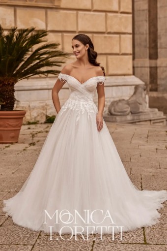 Monica Loretti Style #8330 #0 Ivory thumbnail