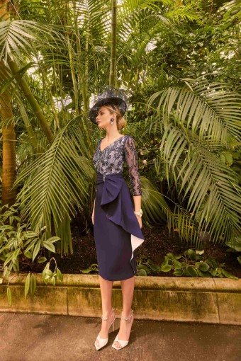 Veni Infantino Style #992450 #6 Ivory/Navy thumbnail