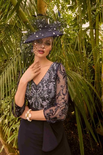 Veni Infantino Style #992450 #2 Ivory/Navy thumbnail