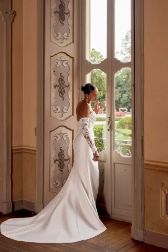 Justin Alexander Style #Kendall #1 Ivory/Latte thumbnail