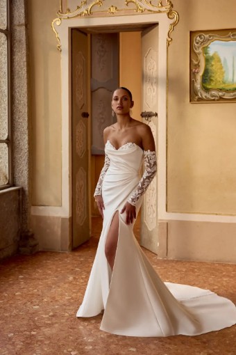 Justin Alexander Style #Kendall #3 Ivory/Latte thumbnail