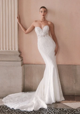 Ellis Bridals Style #Alba #1 Off White/Nude thumbnail